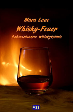 Mara Laue - Whisky-Feuer – Rabenschwarze Whiskykrimis (Cover)